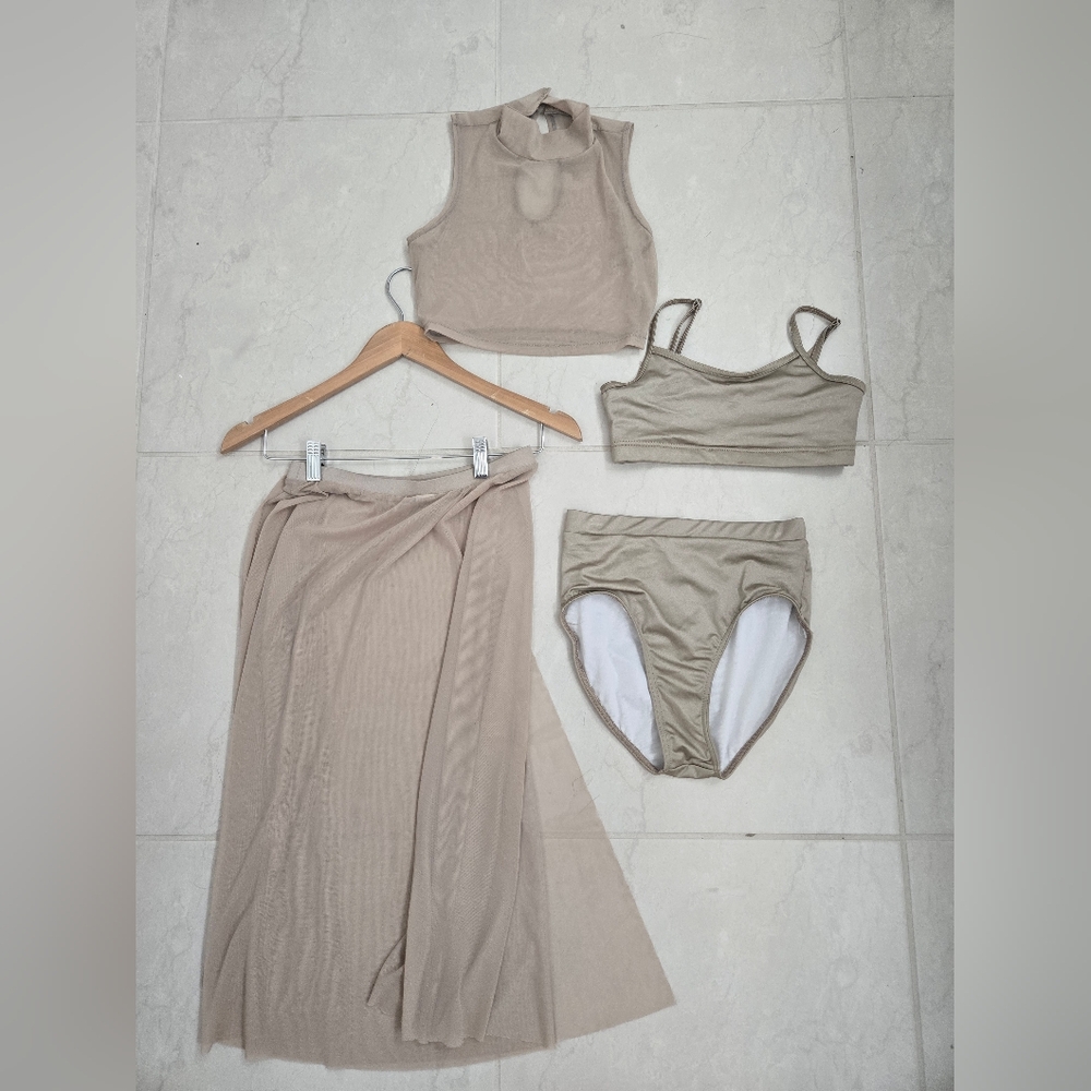 Weissman Tan Dance Costume Set
